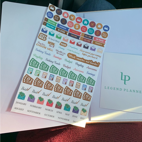 Legend Planner Hourly Schedule Edition – Deluxe Weekly & Daily Organizer - Picture 5 of 11